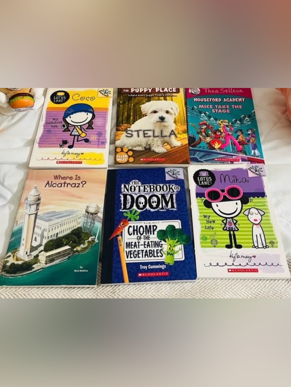 Kids Book Set – Bright Blue, Green, Purple Covers
